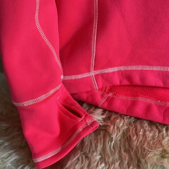 Avalanche hot pink neon pink 1/4 zip fleece lined L - Picture 3 of 11